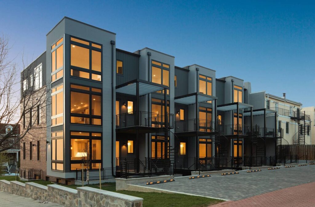 Modern townhomes in the GTA managed by FastCan Property, offering professional residential property services