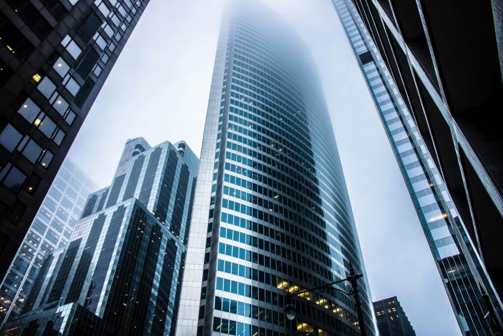 Modern glass high-rise condominium in the GTA managed by FastCan Property’s professional condo services